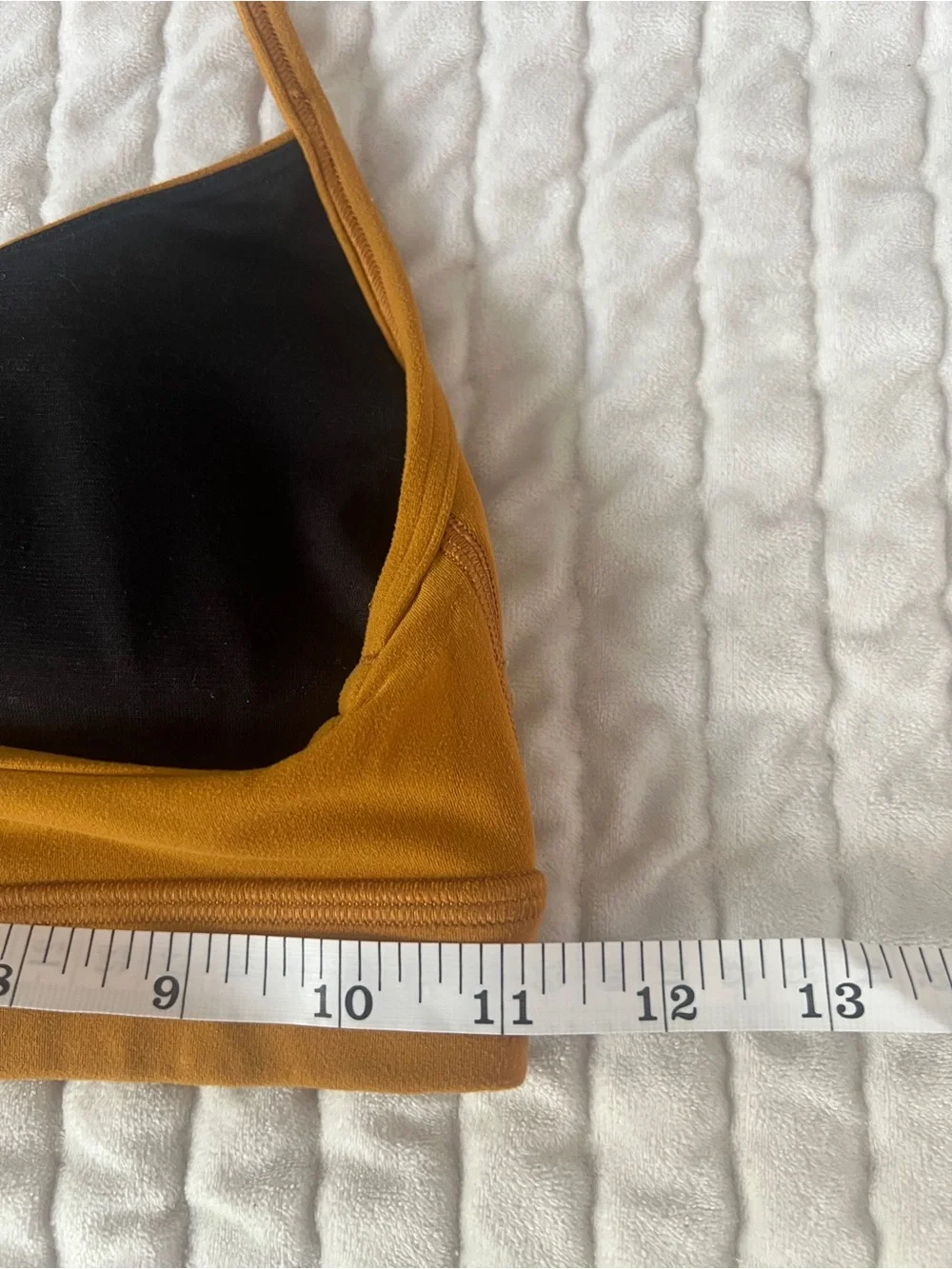 lululemon athletica Women's Ochre Yellow Strappy Sports Bra